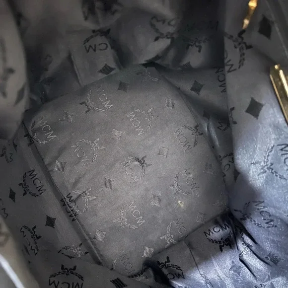 MCM Black Drawstring Bag - Picture 13 of 16